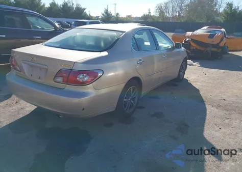 2002 Lexus Es 300 from USA, damaged, VIN JTHBF30G520068723